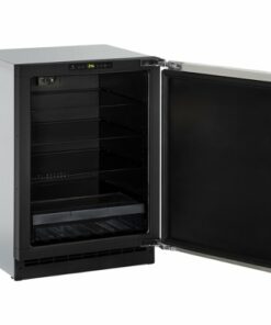 U-Line - 2000 Series 4.9 Cu. Ft. Built-In Mini Fridge - Stainless steel 0