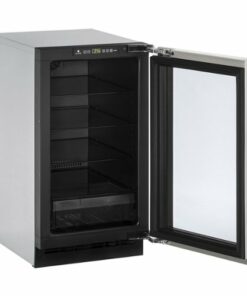 U-Line - 2000 Series 3.6 Cu. Ft. Built-In Mini Fridge - Stainless steel