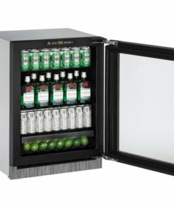 U-Line - 2000 Series 4.9 Cu. Ft. Built-In Mini Fridge - Custom Panel Ready 0