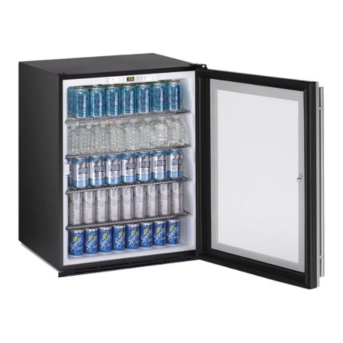 U-Line - ADA Series 5.4 Cu. Ft. Mini Fridge - Stainless steel