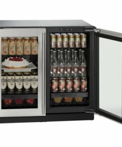 U-Line - Modular 3000 Series 6.9 Cu. Ft. Built-In Mini Fridge - Stainless steel 0