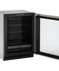 U-Line - 2000 Series 4.9 Cu. Ft. Built-In Compact Refrigerator - Stainless steel