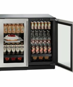 U-Line - Modular 3000 Series 6.9 Cu. Ft. Built-In Mini Fridge - Custom Panel Ready 1