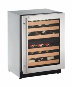 U-Line - Wine Captain 43-Bottle Wine Cooler - Stainless steel 2