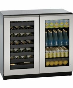 U-Line - Modular 3000 Series 31-Bottle Built-In Wine Refrigerator - Custom Panel Ready 1