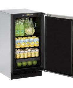 U-Line - 2000 Series 3.4 Cu. Ft. Built-In Mini Fridge - Stainless solid