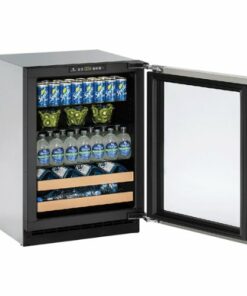 U-Line - 2000 Series 10-Bottle Built-In Wine Refrigerator - Stainless steel 2
