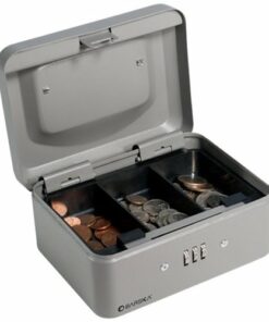 Barska - Cash Box with Combination Lock - Black
