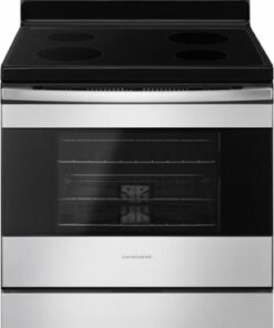 Amana - 4.8 Cu. Ft. Freestanding Electric Range - Stainless steel 0