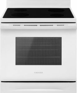 Amana - 4.8 Cu. Ft. Freestanding Electric Range - White 0
