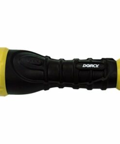 Dorcy - 170 Lumen LED Handheld Flashlight - Black with yellow