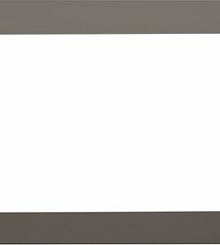GE - 26.9" Trim Kit for Microwaves - Slate 1