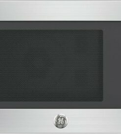 GE - 1.5 Cu. Ft. Mid-Size Microwave - Stainless steel