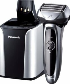 Panasonic - Arc5 Automatic Cleaning/Charging Wet/Dry Electric Shaver - Silver