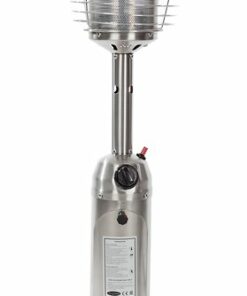 Fire Sense - Tabletop Patio Heater - Stainless-Steel