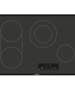 Bosch - 800 Series 30" Built-In Electric Cooktop with 4 elements - Black 0