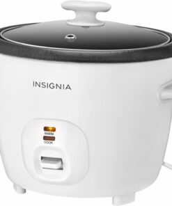 Insignia™ - 2.6-Quart Rice Cooker - White