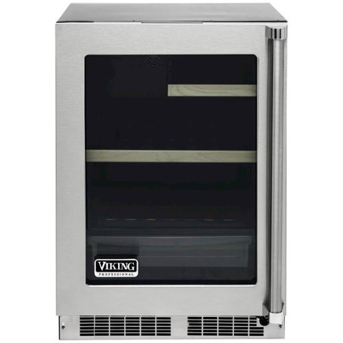 Viking - Professional 5 Series 20-Bottle Wine Cooler - Stainless steel