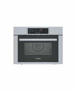 Bosch - 500 Series 1.6 Cu. Ft. Convection Built-In Microwave - Stainless steel