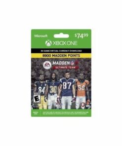 Madden NFL 17 Ultimate Team 8900 Points - Xbox One [Digital]