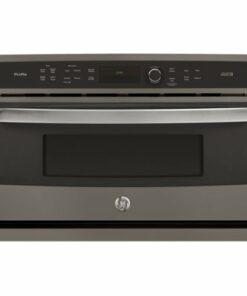 GE Profile - 30" Built-In Single Electric Convection Wall Oven - Slate 0