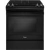 Whirlpool - 5.0 Cu. Ft. Self-Cleaning Slide-In Gas Range - Black
