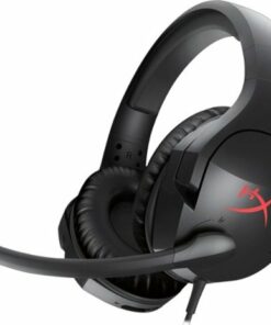 HyperX - Cloud Stinger Wired DTS Headphone:X Gaming Headset for PC, Xbox X|S, Xbox One, PS5, PS4, Nintendo Switch, and Mobile - Red/Black