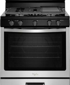 Whirlpool - 5.1 Cu. Ft. Freestanding Gas Range - Stainless steel 1