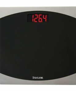 Taylor - Digital Bathroom Scale - Black
