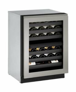 U-Line - Euro Style Glass Door Panel for Refrigerators, Wine Coolers and Drinks Chillers - Stainless steel