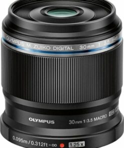 Olympus - M.Zuiko Digital ED 30mm f/3.5 Macro Lens for OM-D and PEN Cameras - Black