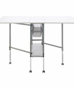 Studio Designs - Sew Ready Craft Table - Silver/White