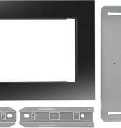 Whirlpool - 30" Trim Kit for Microwaves - Black