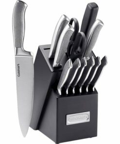 Cuisinart - Graphix Collection 13-Piece Knife Set - Silver/Black