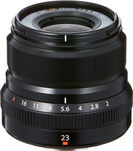 XF23mmF2 R WR Wide-angle Lens for Fujifilm X-Mount System Cameras - Black
