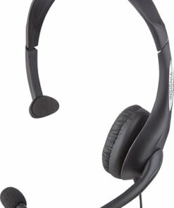 Insignia™ - On-Ear Analog Mono Headset - Black