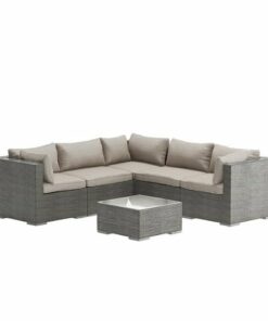 Patio Sense - Sino Wicker 6-Piece Sofa Set