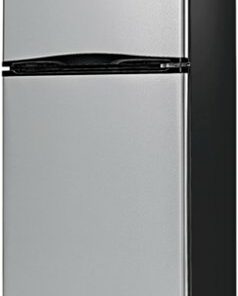 Insignia™ - 11.5 Cu. Ft. Top-Freezer Refrigerator - Stainless steel