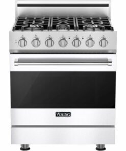 Viking - 4.0 Cu. Ft. Self-Cleaning Freestanding Gas Convection Range - White