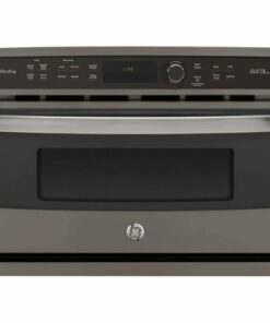 GE Profile - 27" Built-In Single Electric Convection Wall Oven - Slate