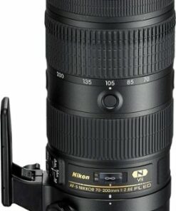 Nikon - AF-S NIKKOR 70-200mm f/2.8E FL ED VR Telephoto Zoom Lens for DSLR Cameras - Black