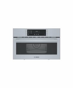 Bosch - 800 Series 1.6 Cu. Ft. Convection Built-In Microwave - Stainless steel 0