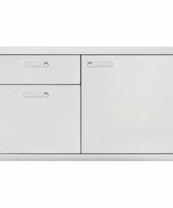 Lynx - VENTANA™ 42" Storage Door & Double Drawer Combination - Stainless steel