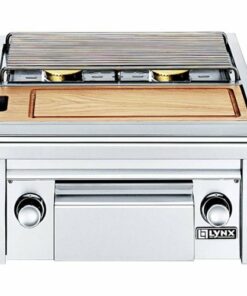 Lynx - Double Side Burner - Stainless Steel 0