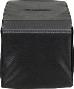 Lynx - Carbon Fiber Vinyl Cover for Built-in Double Side Burner - Black