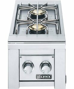 Lynx - Double Side Burner - Stainless Steel 1