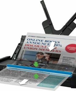 Epson - Workforce ES-200 Duplex Mobile Document Scanner - Black
