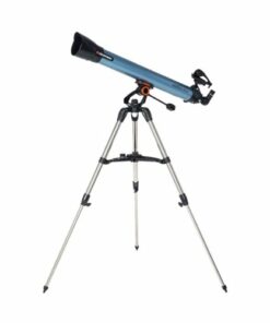 Celestron - Inspire series 80 AZ 80mm Refractor Telescope - Blue/black