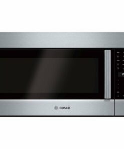Bosch - Benchmark Series 1.8 Cu. Ft. Convection Over-the-Range Microwave with Sensor Cooking - Stainless steel