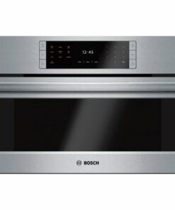 Bosch - Benchmark Series 29.8" Built-In Single Electric Steam Convection Wall Oven - Stainless steel